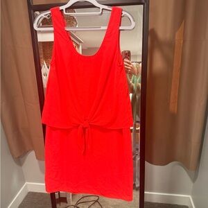 NWOT S Amanda Uprichard Red Dress